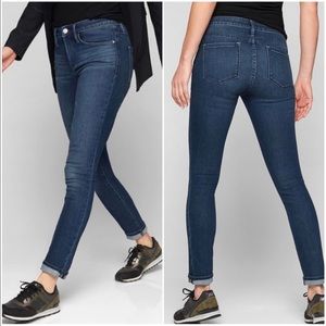 Athleta Skulptek Skinny Jeans Dark Wash Size 16